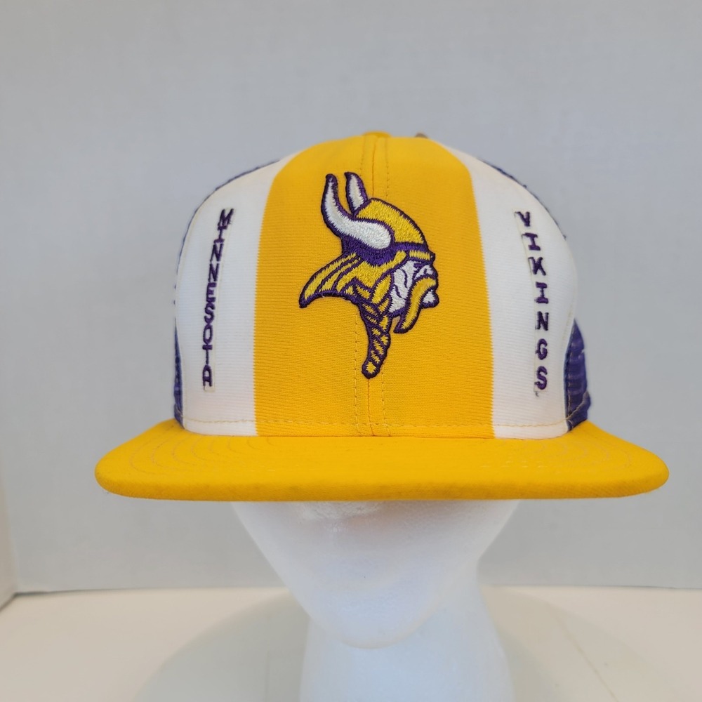 Minnesota Vikings AJD Lucky Stripes Trucker Snapback